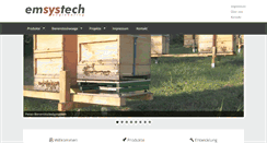 Desktop Screenshot of emsystech.de